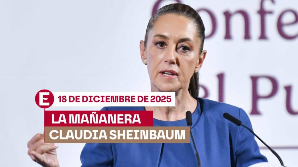 Conferencia en Vivo de Sheinbaum: Temas destacados de la 'Mañanera' del 18 de diciembre de 2025