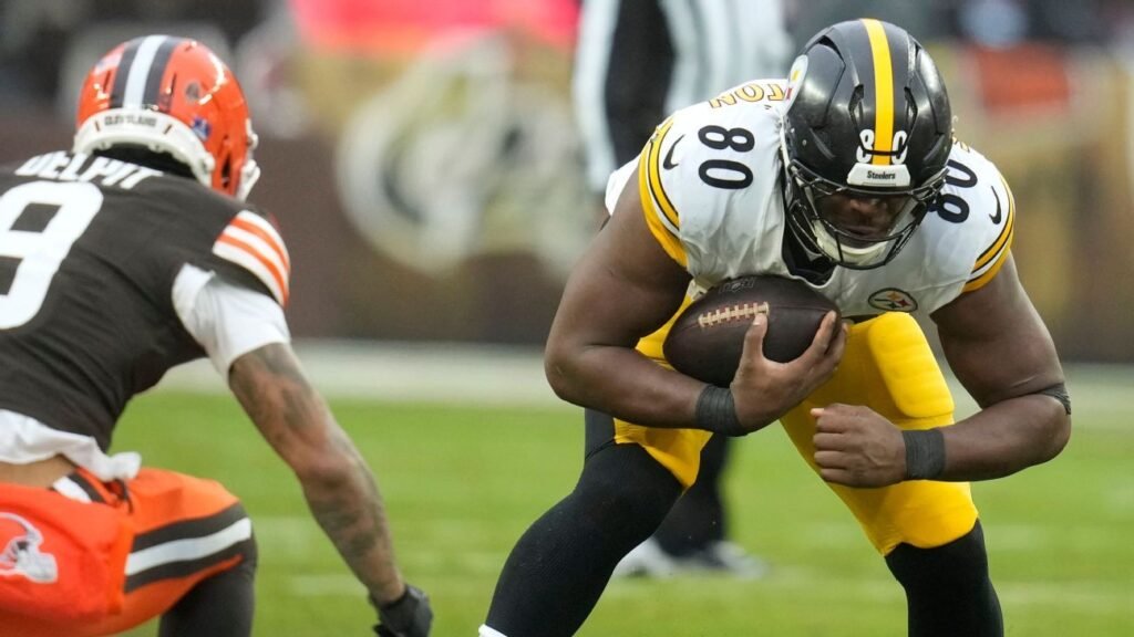Darnell Washington se lesiona grave con los Steelers tras sufrir una fractura