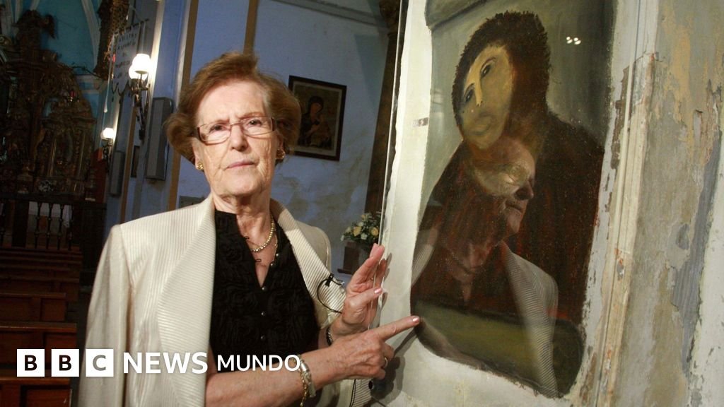 Fallece la española que se hizo famosa por su controvertida restauración del fresco del Ecce Homo