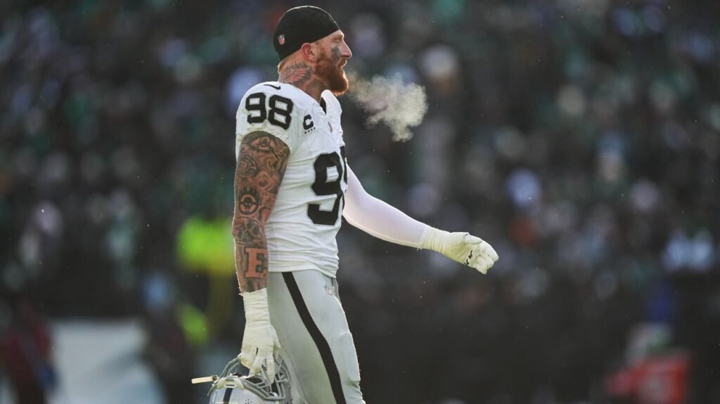 Los Raiders colocan a su cazamariscales Crosby en la lista de lesionados