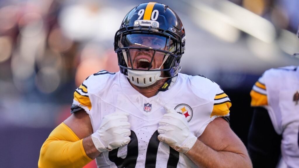 Los Steelers podrían contar con T.J. Watt para enfrentar a los Ravens