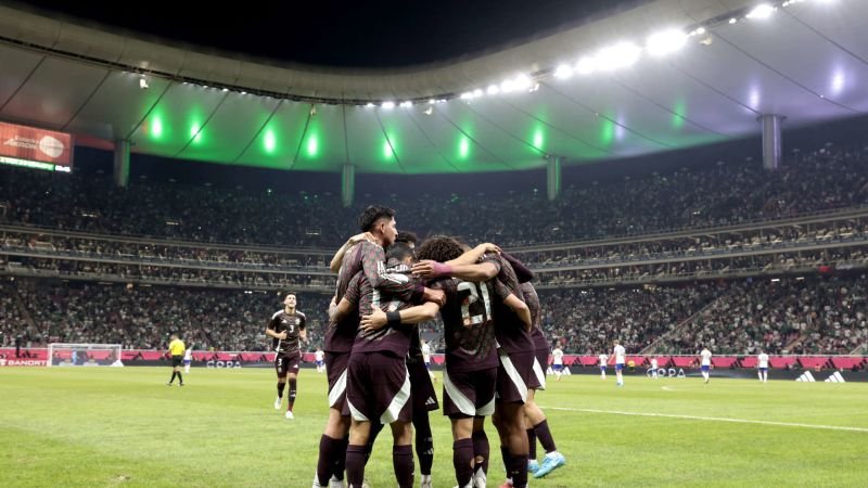 México pone fin a su mala racha contra Estados Unidos y celebra la victoria en Guadalajara