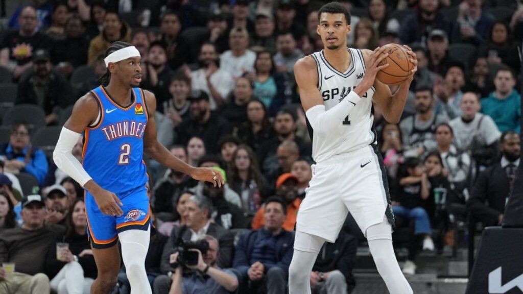 NBA en Navidad: Seguimiento en directo del Spurs contra Thunder