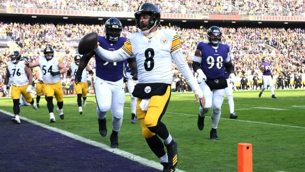 Steelers y Ravens se enfrentan en el emocionante duelo de la Semana 18