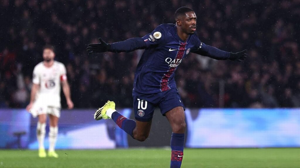 Con un espectacular Dembélé, el PSG vence al Lille y se afianza en la cima de la Ligue 1