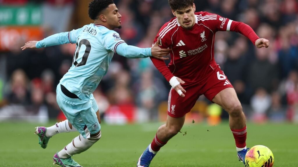 El Liverpool y el Burnley firmaron un empate en la Premier League