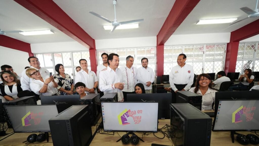 La Educación Media Superior se expande con 9,600 nuevos lugares gracias a Prepa en Línea-SEP, según Mario Delgado