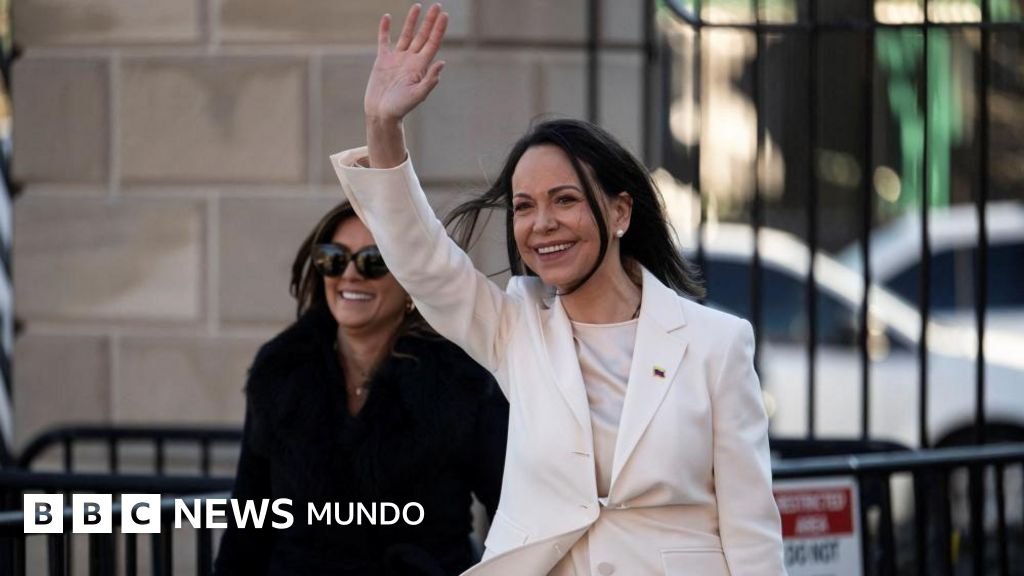 La sorprendente visita de María Corina Machado a la Casa Blanca para entregar su Nobel de la Paz a Donald Trump