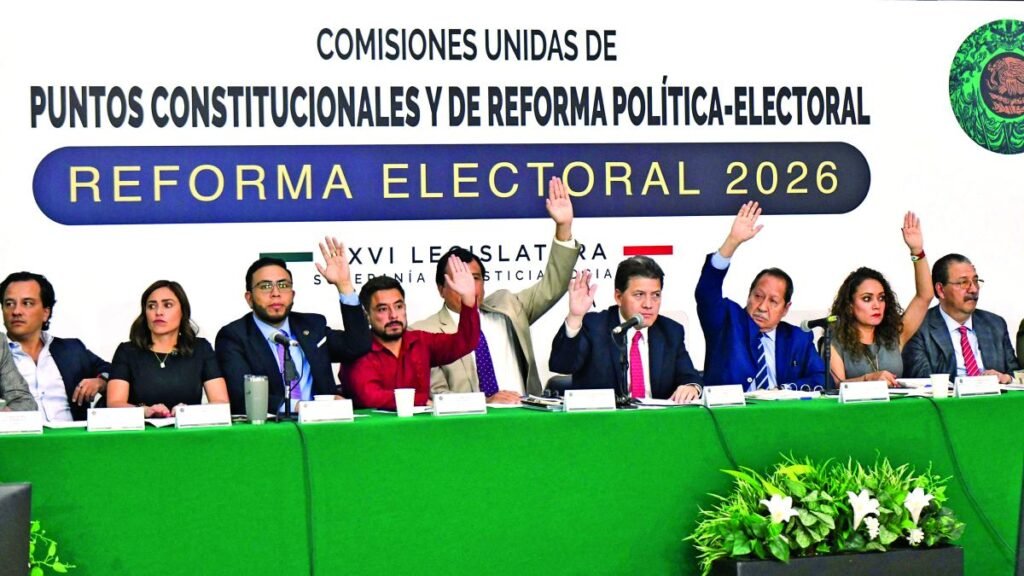 Reforma electoral avanza en comisiones a pesar de la falta de votos para el pleno