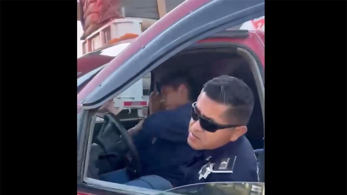 Piperos abandonan cilindro de gas en plena calle mientras descansan