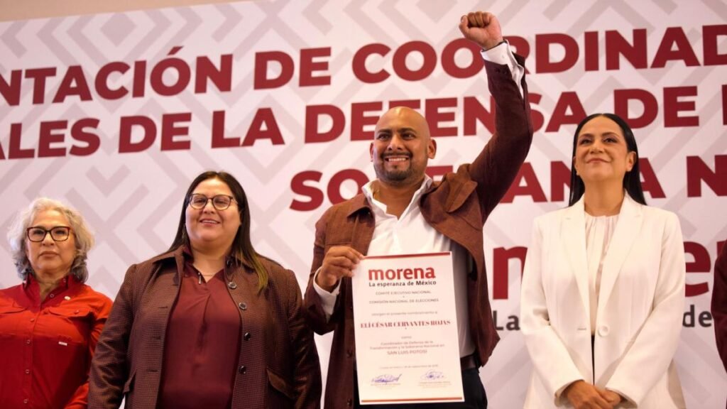 César Cervantes: Conoce al nuevo coordinador de Morena en San Luis Potosí