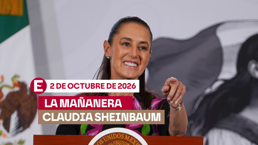 Mira en VIVO la 'Mañanera' de Sheinbaum: Temas destacados de la conferencia del 2 de octubre de 2026